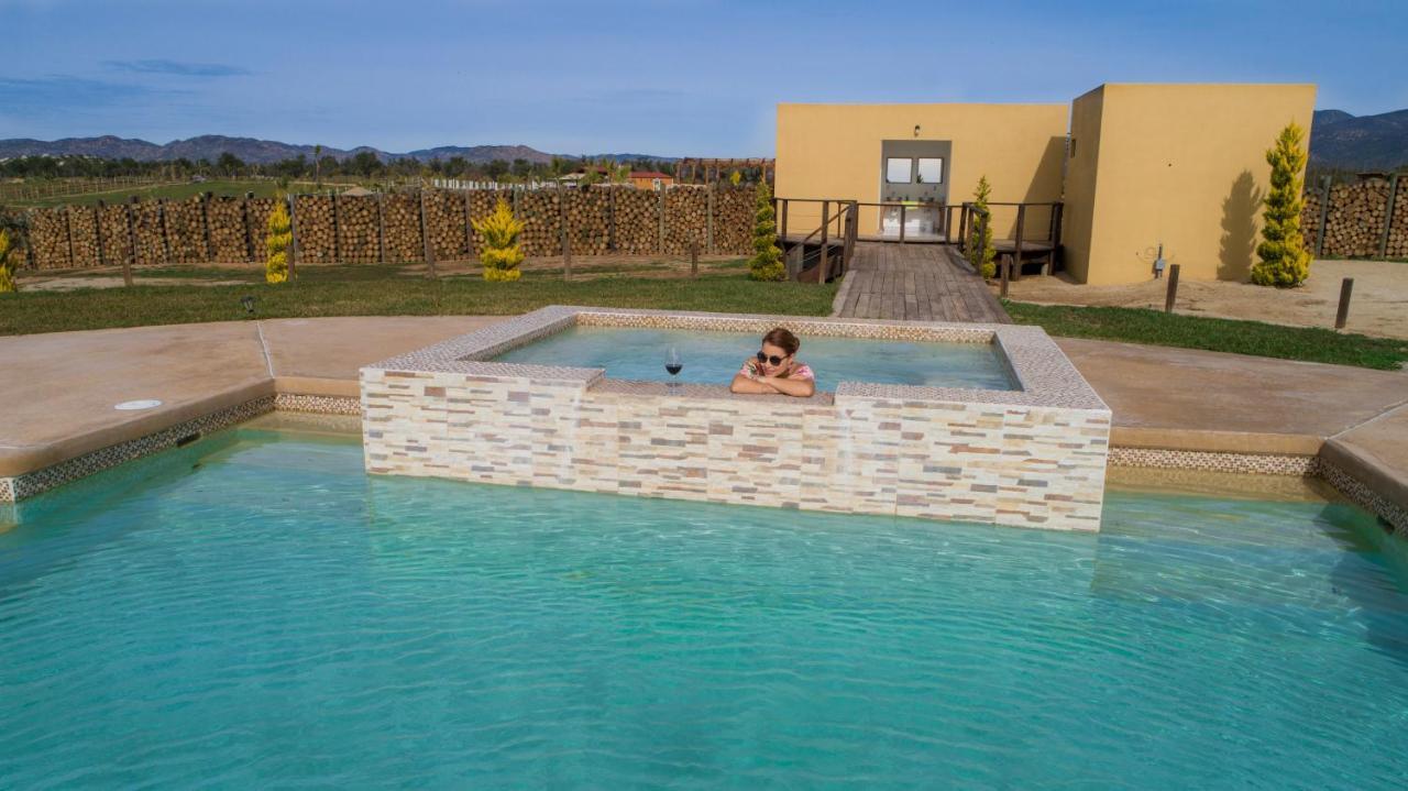 Cuatro Lunas Hotel Boutique Valle de Guadalupe Kültér fotó