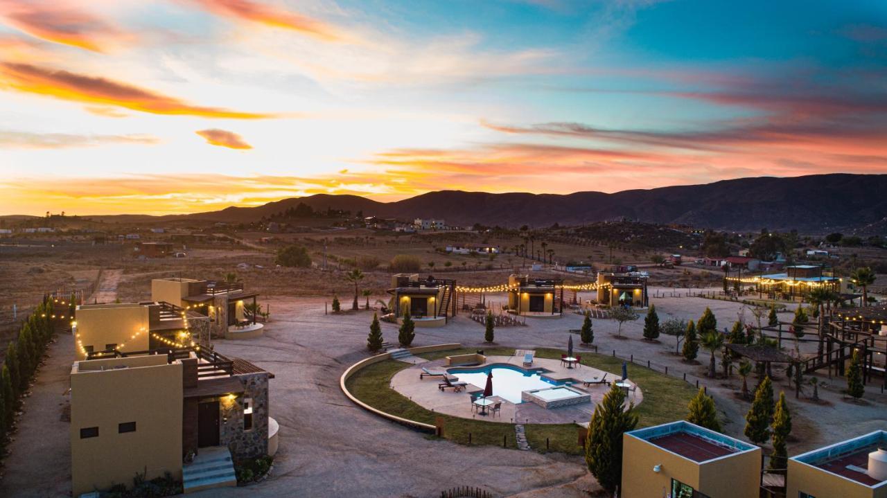 Cuatro Lunas Hotel Boutique Valle de Guadalupe Kültér fotó